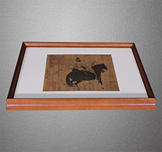 湖滨书画装裱配框服务案例